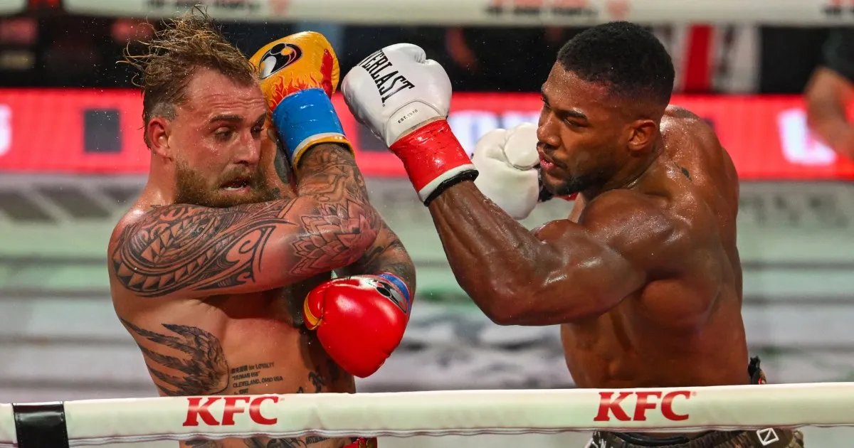 Anthony Joshua Defeats Jake Paul with a Sixth-Round Knockout in Epic Heavyweight Showdown