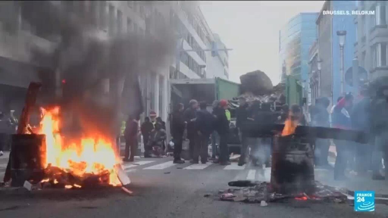 Farmers Rally in Brussels Against Mercosur Agreement and EU Regulations