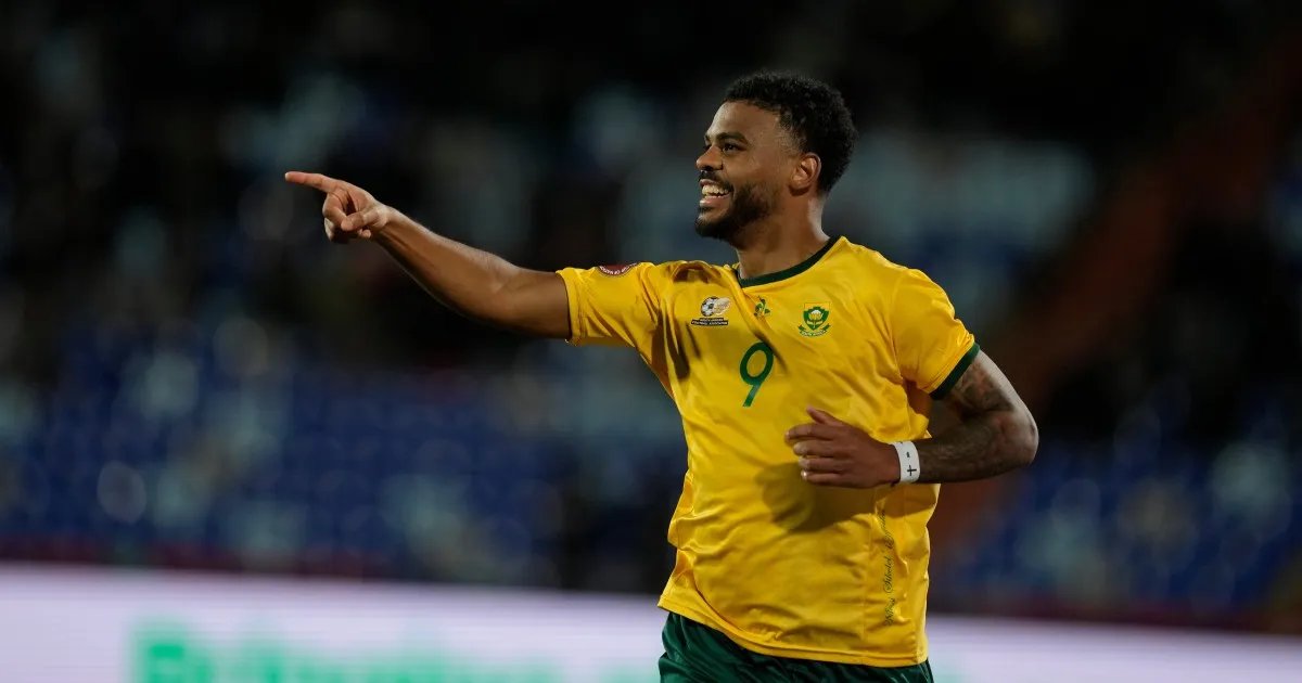 Foster nets crucial late goal to secure South Africa's victory over Angola in AFCON debut.