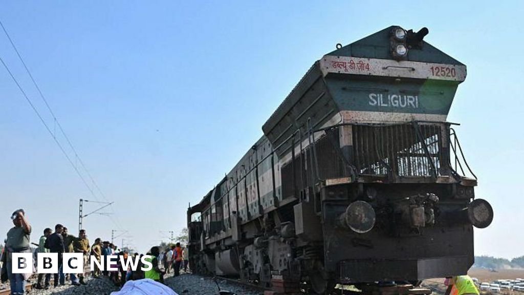 India express train strikes and kills seven elephants on the tracks.