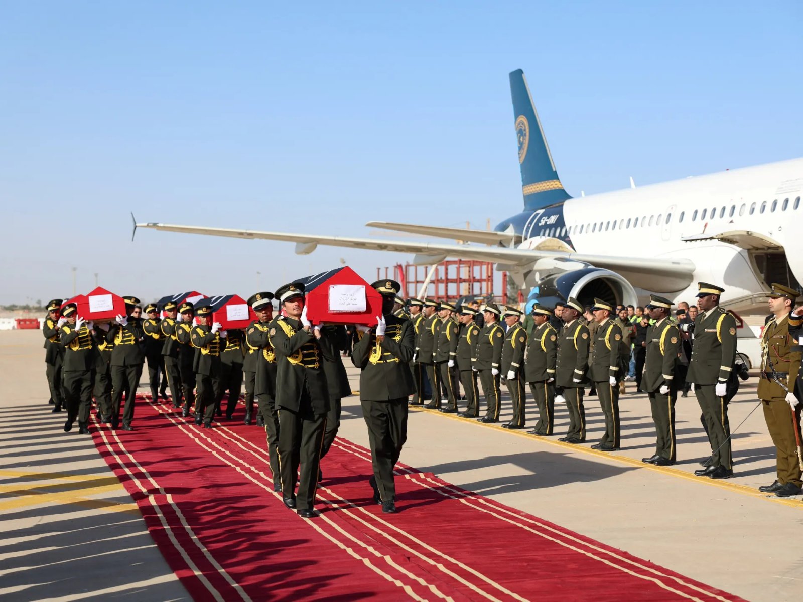 Libya Bids Farewell to Army Chief of Staff in Misrata مراسم funeral