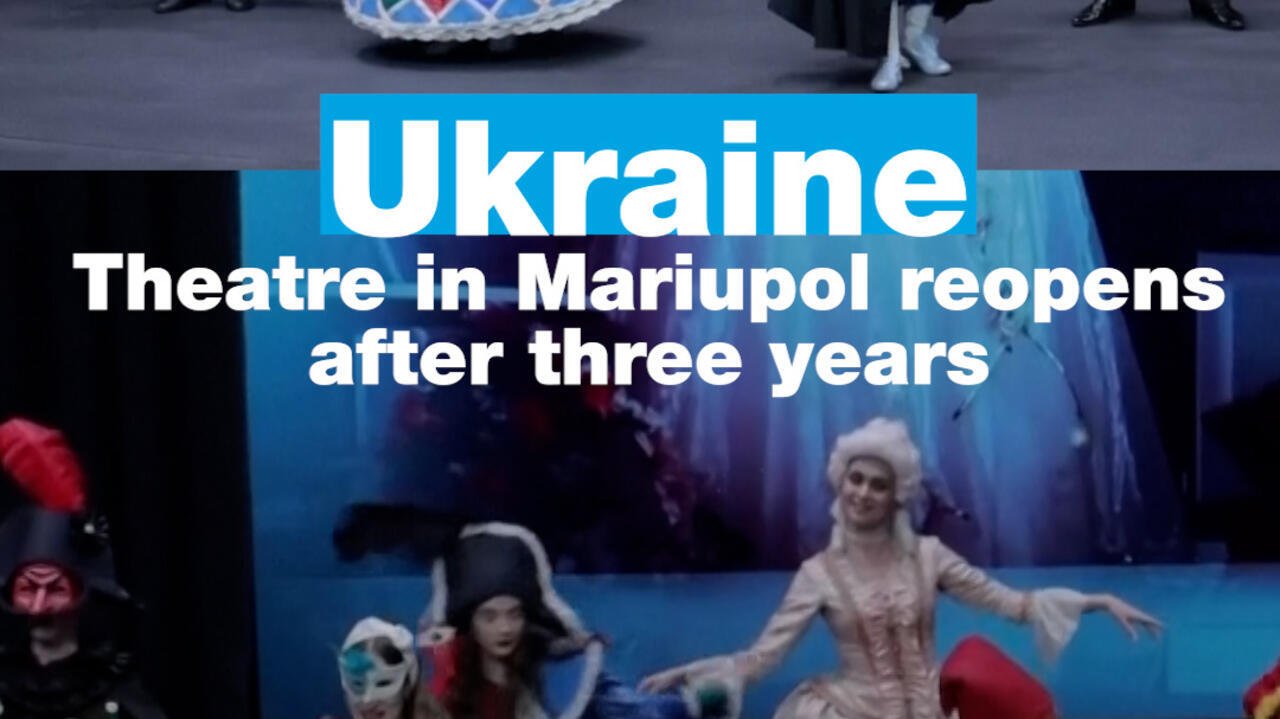 Mariupol Theatre Reopens After a Three-Year Hiatus in Ukraine