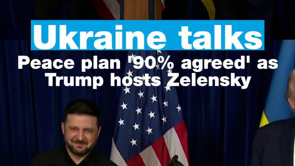Peace Proposal '90% Finalized' as Trump Welcomes Zelensky for Ukraine Discussions