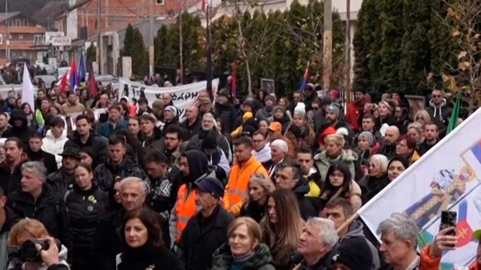 Serbians Rally Against Government Pressure on Universities