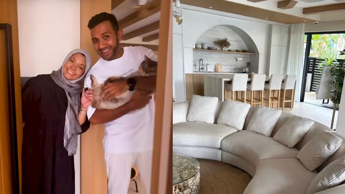 Taufik Batisah and his spouse showcase their newly renovated home influenced by Balinese design.
