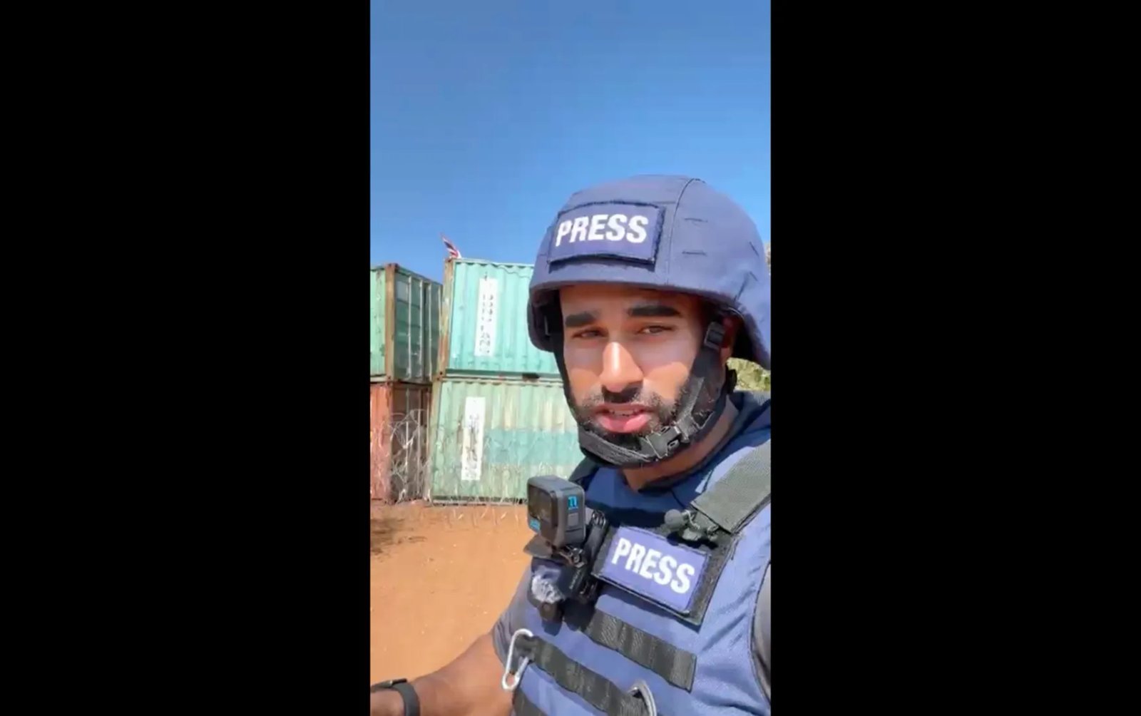 Thai Military Blocks Cambodian Village Using Shipping Containers