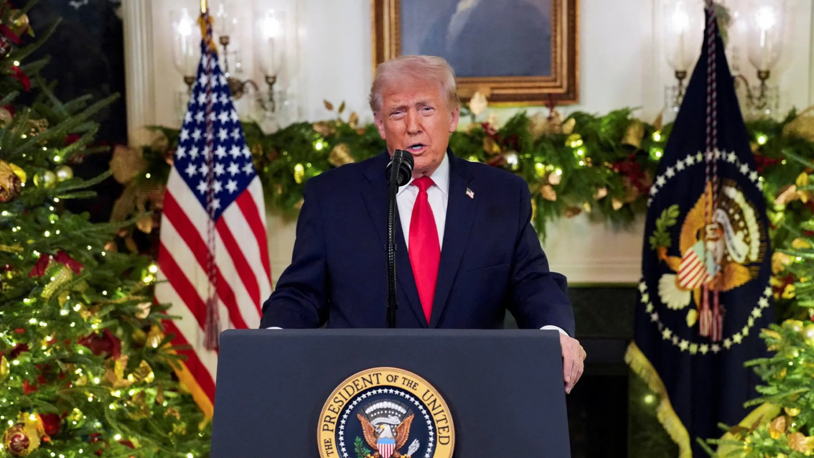 Trump Celebrates Gaza Ceasefire Achievement in National Address