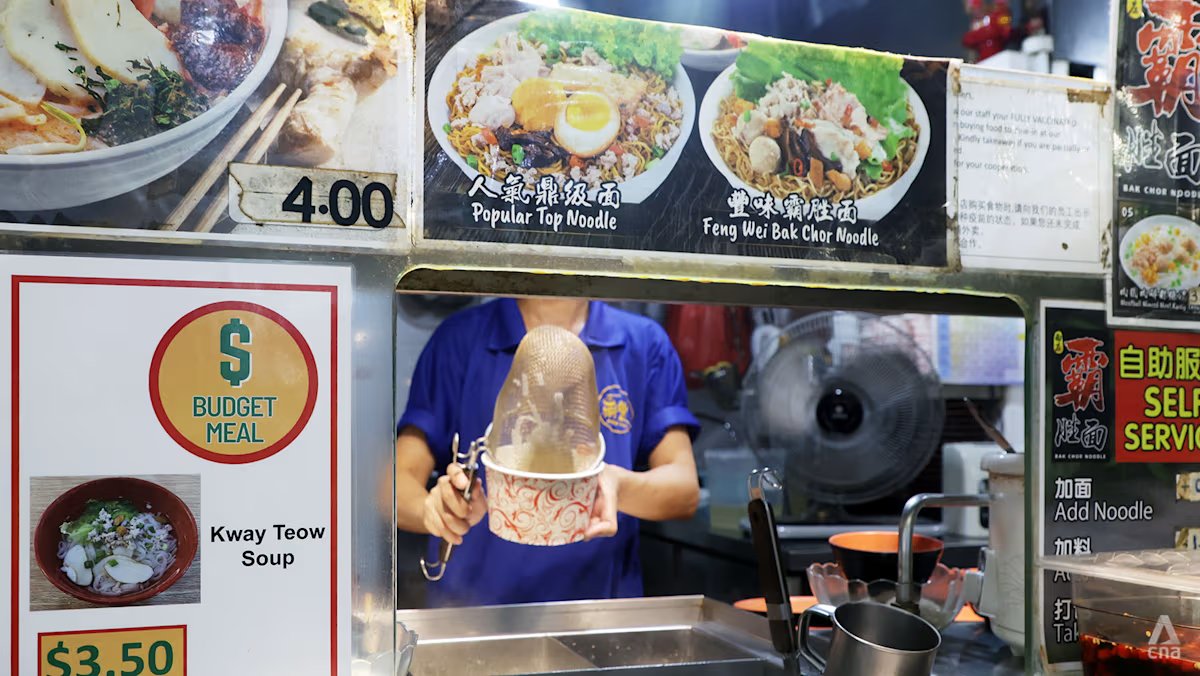 Budget meal program at HDB coffee shops becomes optional.