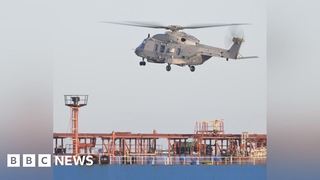 France Captures Suspected Russian 'Shadow Fleet' Oil Tanker in the Mediterranean