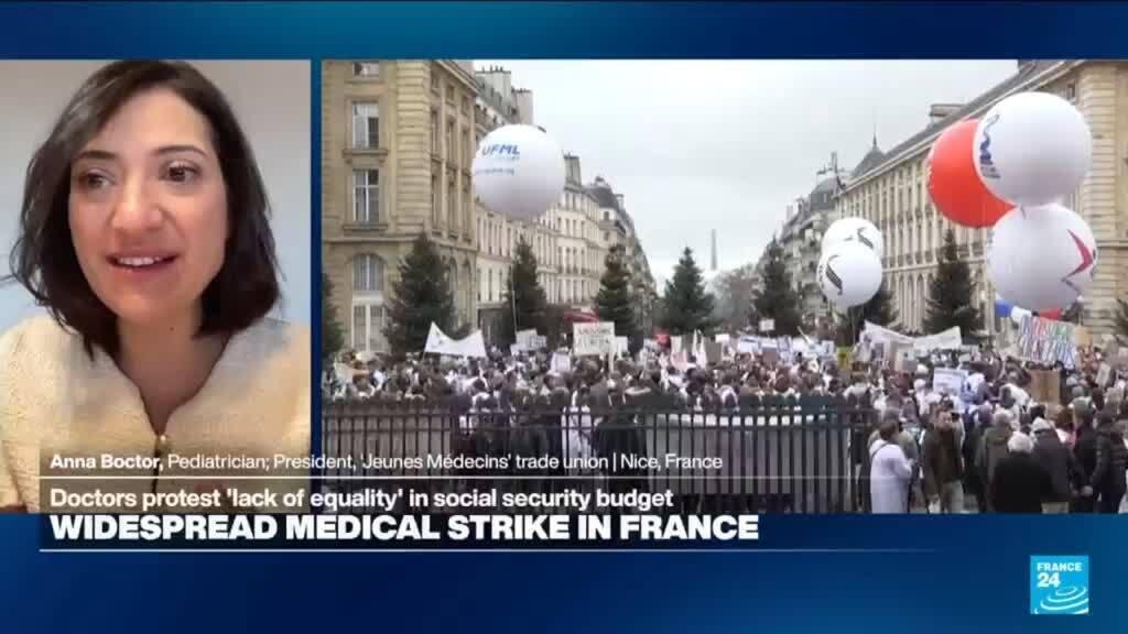 French Doctors Protest Against 'Authoritarian Shift' in Universal Healthcare System