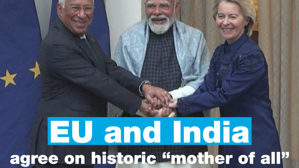 India and the EU Strike Landmark Trade Agreement