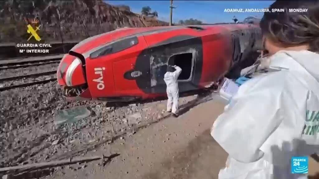 Spain Investigates Rising Death Toll in High-Speed Train Crash, Now at 40