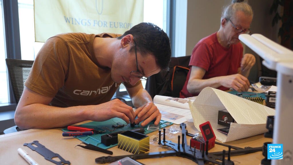 Brussels Volunteers Unite to Build Drones for Ukraine