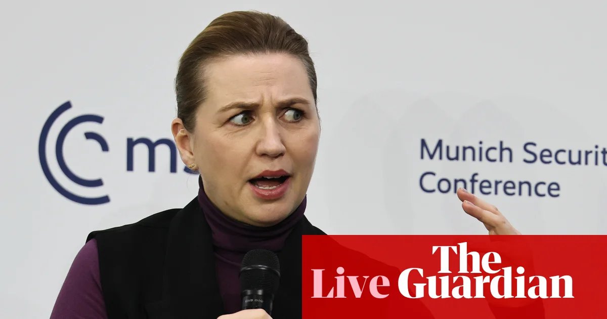 Danish PM Declares US Pressure on Greenland "Completely Unacceptable" – Live Updates