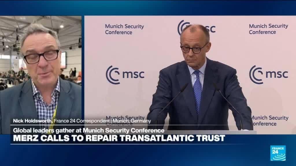 German Chancellor Urges Restoration of Transatlantic Trust at Munich Summit