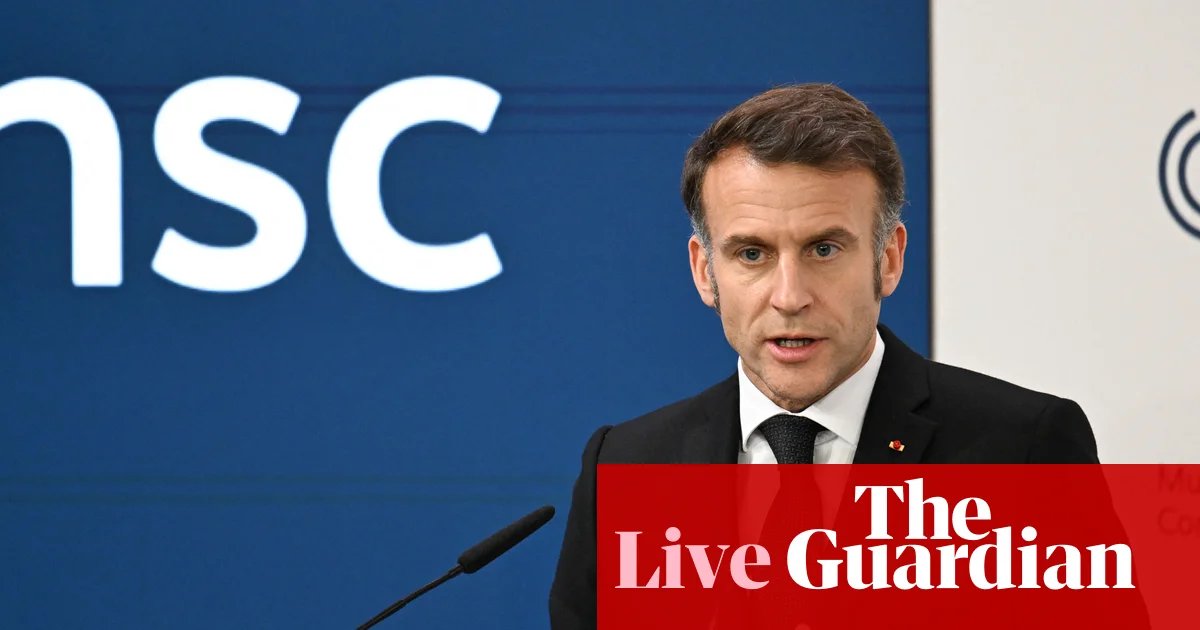 Macron Critiques Trump's Tariffs and Greenland Claims; Zelenskyy Strongly Addresses Russia – Live Updates