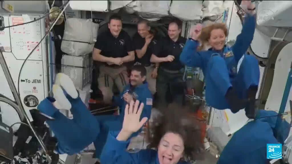 NASA's Crew-12 Arrives at the International Space Station