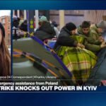 Russian Attack Disrupts Power Supply in Kyiv