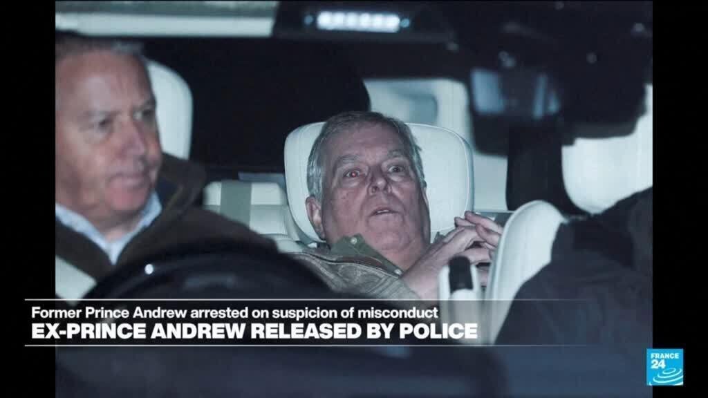 UK Police Confirm Former Prince Andrew 'Under Investigation' Following Release
