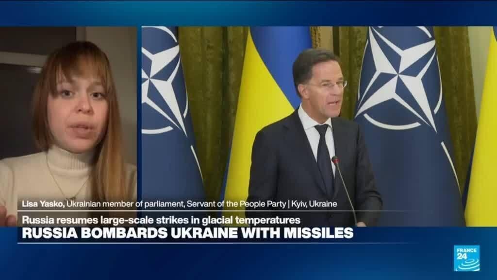 Ukraine MP Calls for Greater NATO Support as Russia Launches New Wave of Strikes