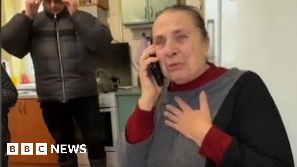 Ukrainian Soldier Presumed Dead Surprises Family with a Call