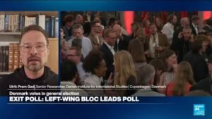 Danish PM’s Left-Wing Coalition Tops Election but Falls Short of Majority