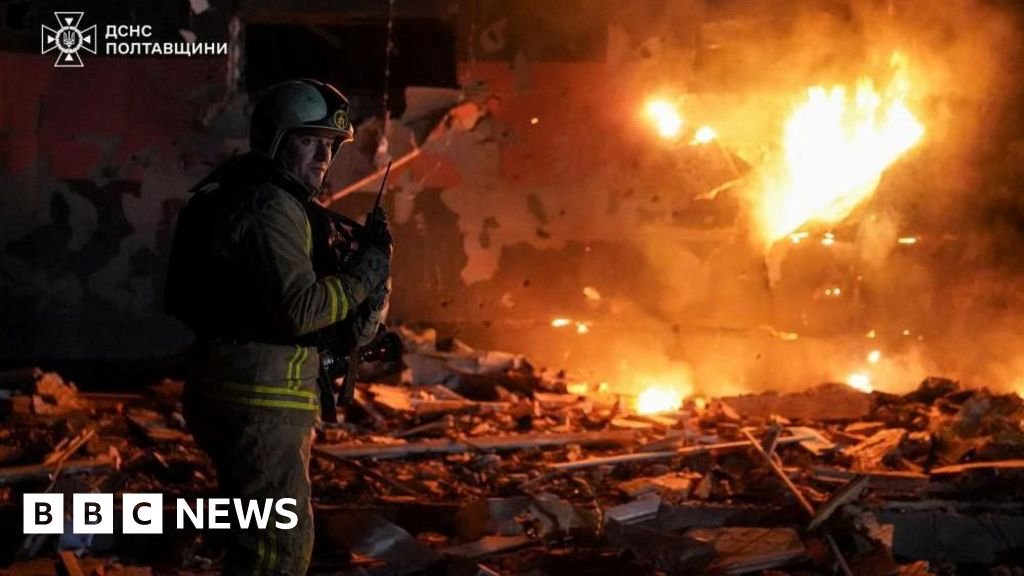 Deadly Russian Strikes Hit Ukraine, Claiming at Least Five Lives, Officials Report