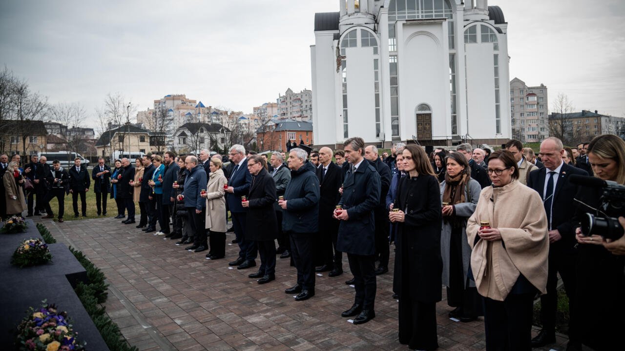 EU Diplomats Commemorate Bucha Massacre Anniversary, Reaffirm Commitment to Ukraine