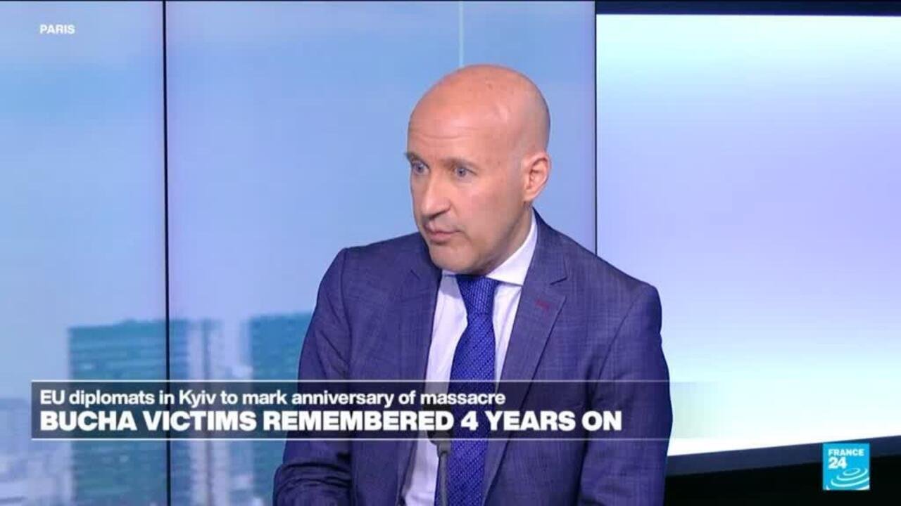 EU Ministers Visit Kyiv to Address Justice for Bucha War Crimes