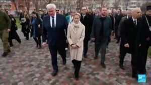 EU Stands with Ukraine During Bucha Remembrance Ceremony