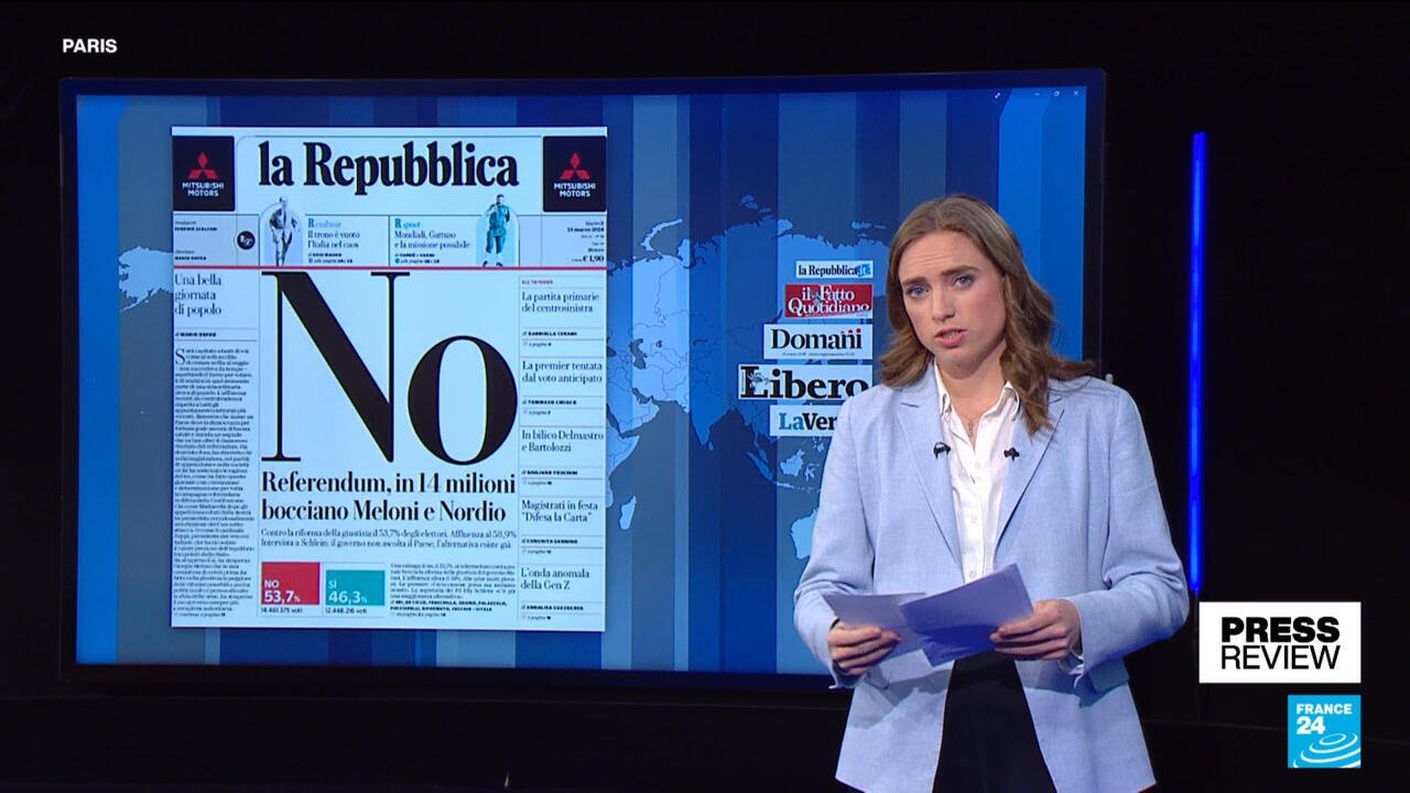 Is Meloni's Invincibility Crumbling? Reactions from Italian Media on Her Failed Referendum