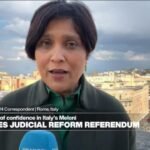 Italy Split on Meloni Administration, Exit Polls from Referendum Reveal