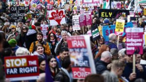 Massive Turnout in London as Thousands Rally Against Far-Right Ahead of Local Elections