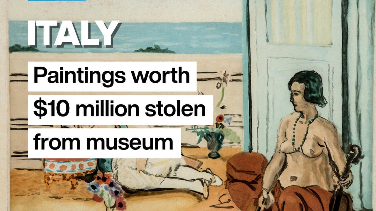 Masterpieces by Renoir, Cézanne, and Matisse Lifted from Italian Museum