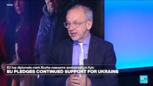 Ukraine Remembers the Bucha Massacre as Russia Dismisses Easter Truce Proposal