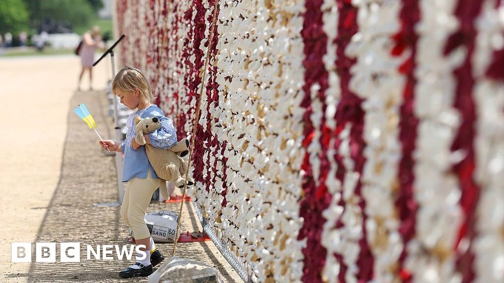 20,000 Teddy Bears Shine a Light on the Struggle of Missing Ukrainian Children
