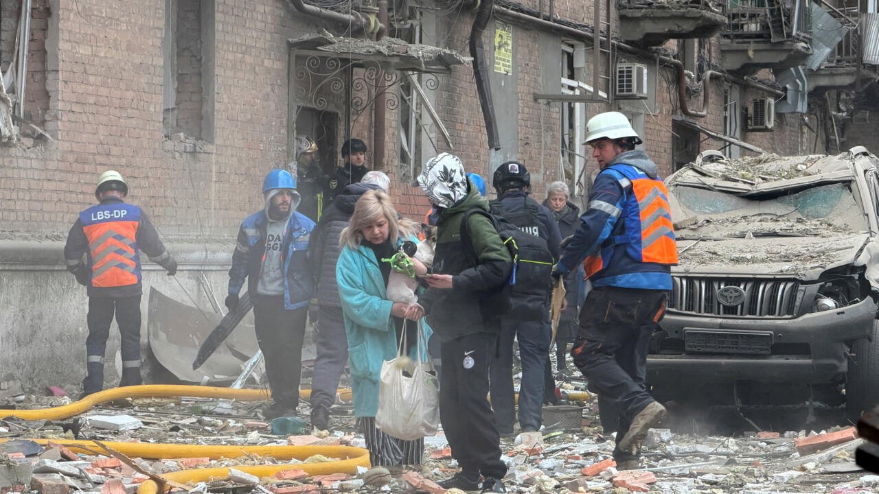 Deadly Drone and Missile Strikes Hit Ukraine, Causing Multiple Casualties