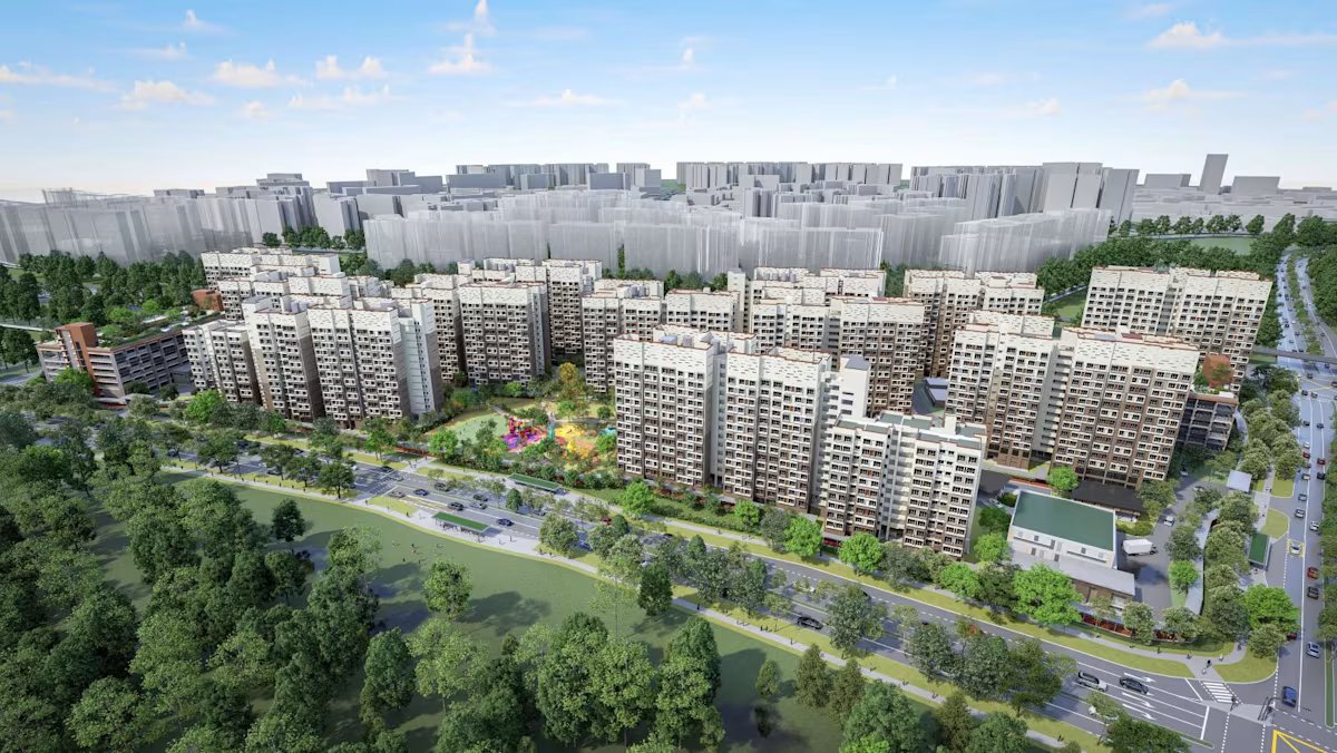 Increased Availability of Centralized Cooling for Tengah BTO Housing