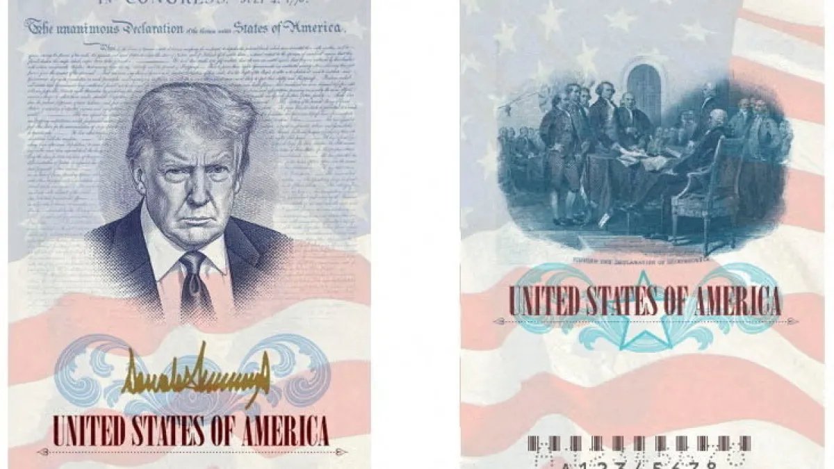 Limited-Edition US Passports to Feature Trump for 250th Anniversary Celebration