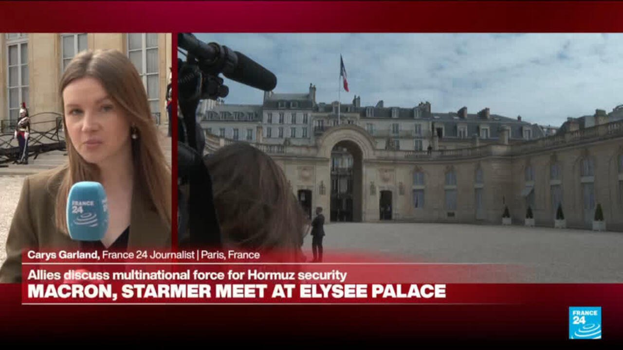 Macron and Starmer Convene at Elysée Palace to Discuss Strait of Hormuz