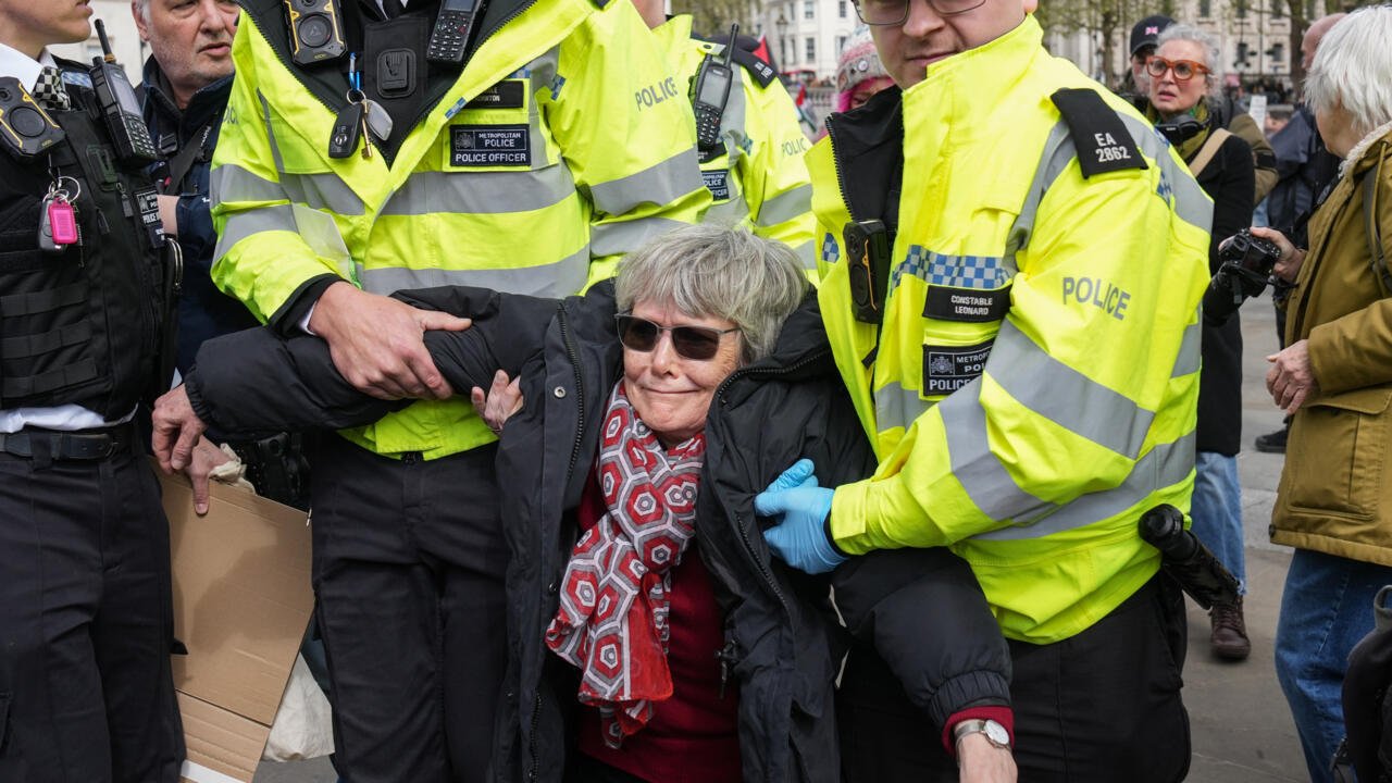 Over 500 Arrested During Palestine Action Protest in London