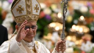 Pope Leo Criticizes ‘War Violence’ During His Inaugural Easter Mass Amidst Iran Tensions