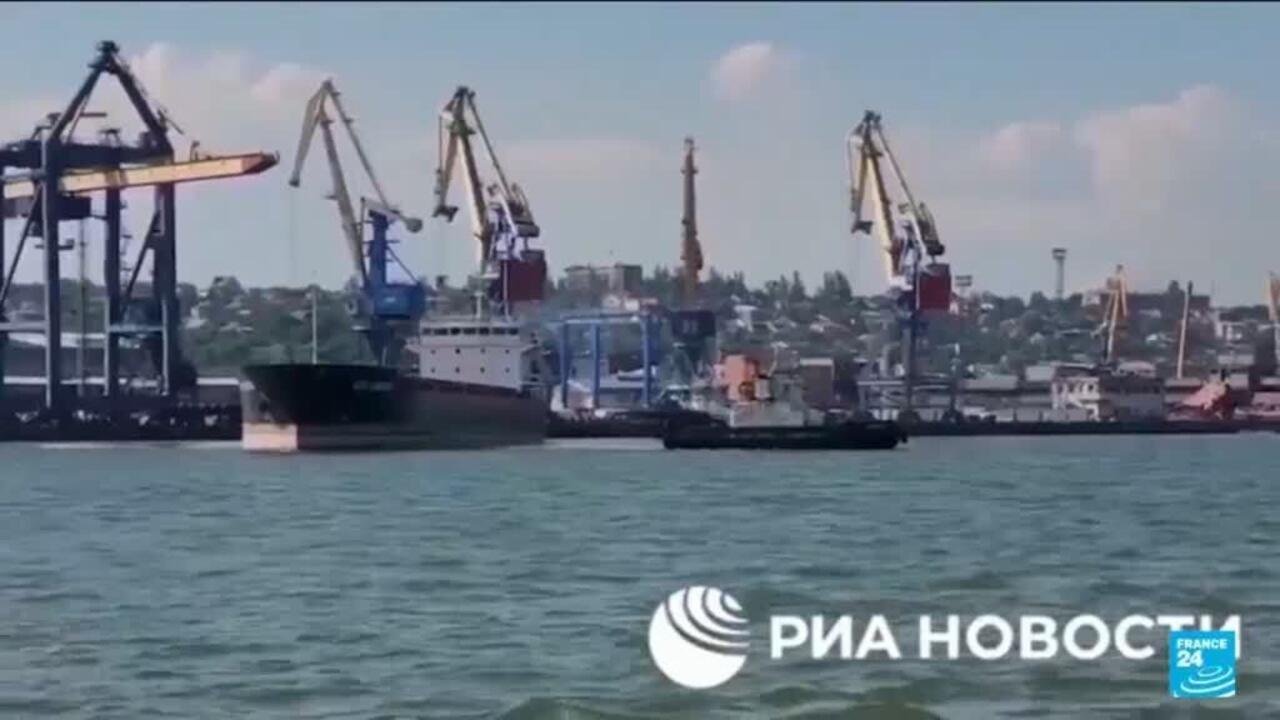 Ukraine Claims Stolen Grain Vessel Won't Unload in Israel, According to Kyiv