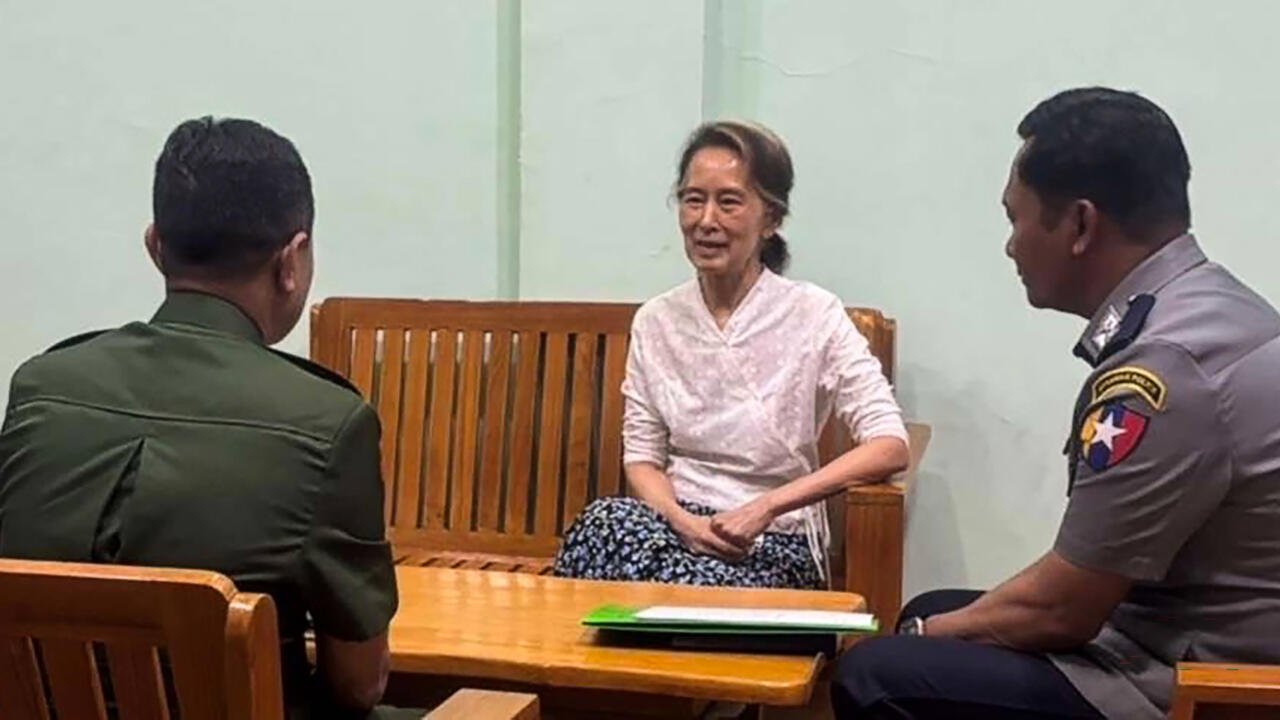 Myanmar places former leader Aung San Suu Kyi under house arrest.