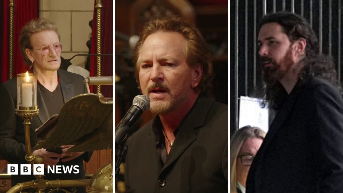 Bono, Eddie Vedder, and Hozier Pay Tribute at Glen Hansard's Funeral