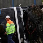 Coach carrying German students involved in crash, leaving 16 injured