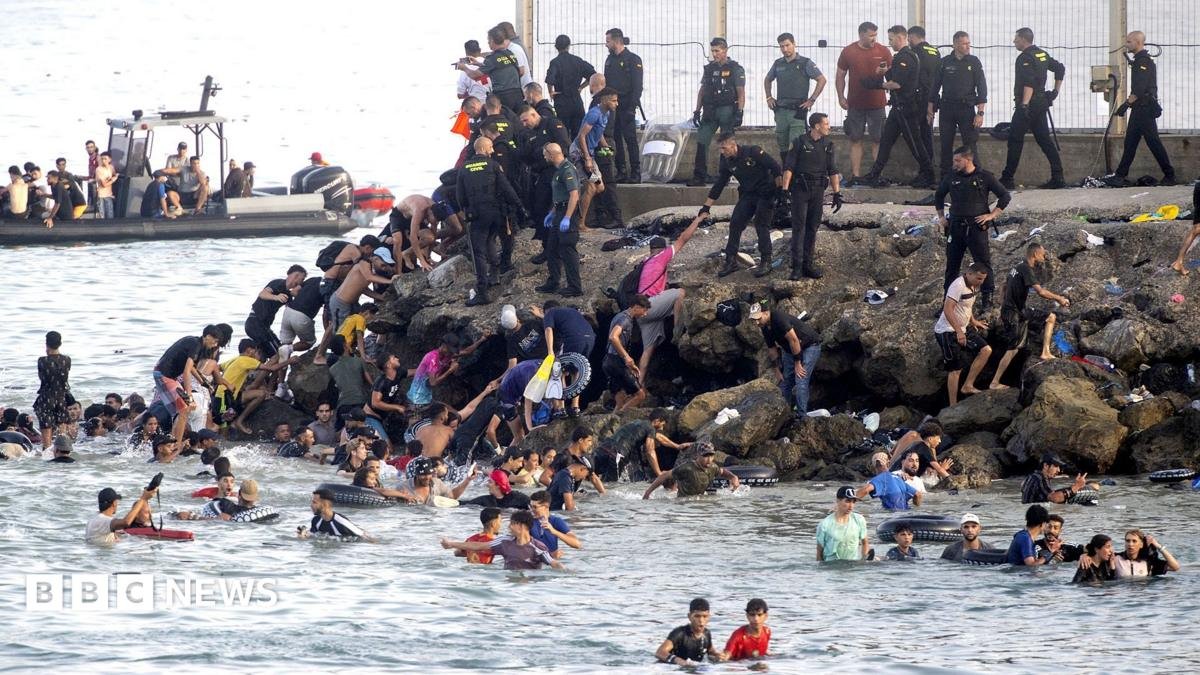 EU Urges Enhanced Border Measures Following Migrant Crossings in Ceuta