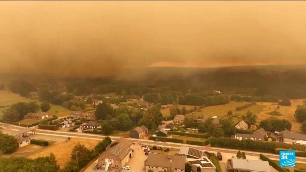 Global Assistance Begins as Wildfires Sweep Through Belgium
