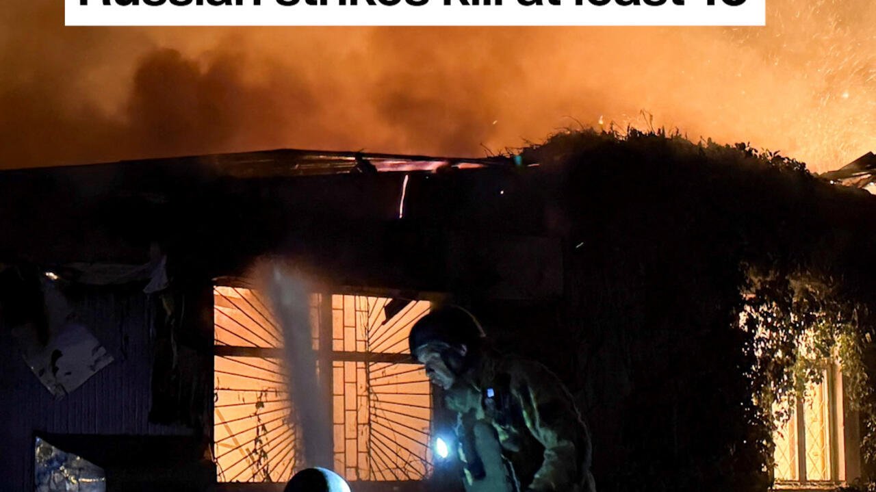 Kyiv Shelters from Assault: Russian Attacks Claim 16 Lives
