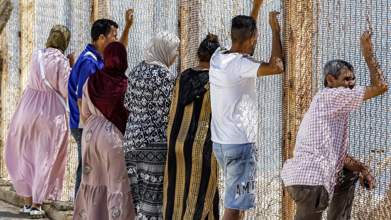 Moroccan Families Journey to Ceuta Border in Search of Missing Relatives